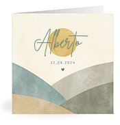 Geburtskarten mit dem Vornamen Alberto