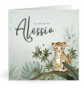 Geburtskarten mit dem Vornamen Alessio