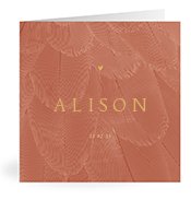 Geboortekaartjes met de naam Alison