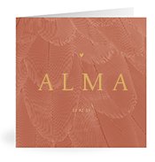 Geboortekaartjes met de naam Alma