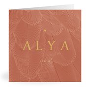 Geboortekaartjes met de naam Alya