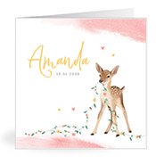Geboortekaartjes met de naam Amanda