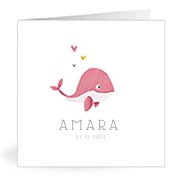 Geboortekaartjes met de naam Amara