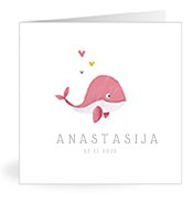 Geburtskarten mit dem Vornamen Anastasija