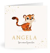 Geboortekaartjes met de naam Angela
