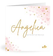 Geboortekaartjes met de naam Angelica