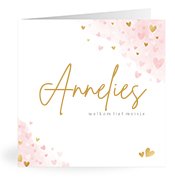 Geboortekaartjes met de naam Annelies