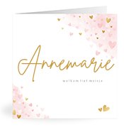 Geboortekaartjes met de naam Annemarie