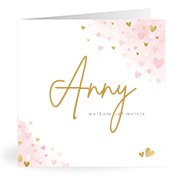Geboortekaartjes met de naam Anny
