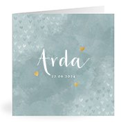 Geboortekaartjes met de naam Arda