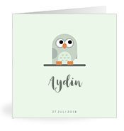 Geboortekaartjes met de naam Aydin