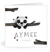 Geburtskarten mit dem Vornamen Aymee