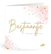 Geboortekaartjes met de naam Bastiaantje