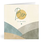 Geboortekaartjes met de naam Ben