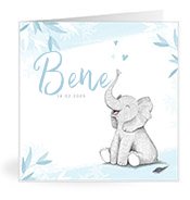 Geburtskarten mit dem Vornamen Bene