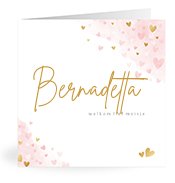 Geboortekaartjes met de naam Bernadetta