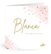 Geboortekaartjes met de naam Blanca