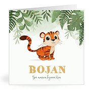 Geboortekaartjes met de naam Bojan