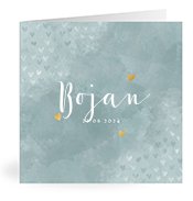 Geboortekaartjes met de naam Bojan