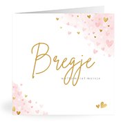 Geboortekaartjes met de naam Bregje