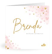 Geboortekaartjes met de naam Brenda