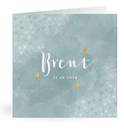 Geboortekaartjes met de naam Brent