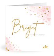 Geboortekaartjes met de naam Brigit