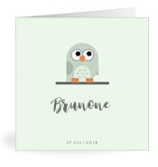 Geburtskarten mit dem Vornamen Brunone