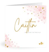 Geboortekaartjes met de naam Caitlin