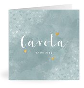 Geburtskarten mit dem Vornamen Carola