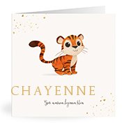 Geboortekaartjes met de naam Chayenne
