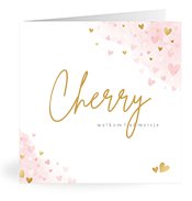 Geboortekaartjes met de naam Cherry