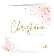 Geboortekaartjes met de naam Christiana