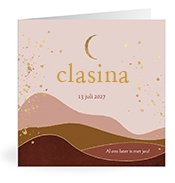 Geboortekaartjes met de naam Clasina