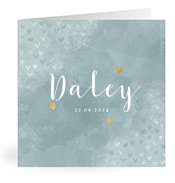 Geboortekaartjes met de naam Daley