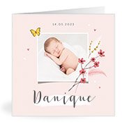 Geboortekaartjes met de naam Danique