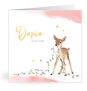 Geburtskarten mit dem Vornamen Daria
