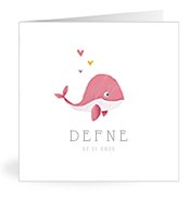 Geboortekaartjes met de naam Defne