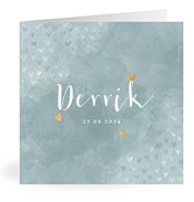 Geboortekaartjes met de naam Derrik
