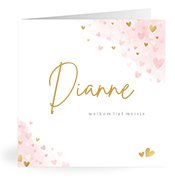 Geboortekaartjes met de naam Dianne
