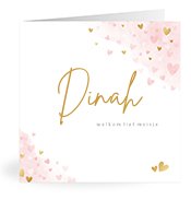 Geboortekaartjes met de naam Dinah