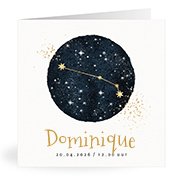 Geboortekaartjes met de naam Dominique