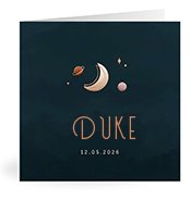 Geboortekaartjes met de naam Duke