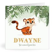 Geboortekaartjes met de naam Dwayne