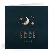 Geboortekaartjes met de naam Ebbe