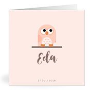 Geburtskarten mit dem Vornamen Eda