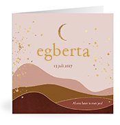 Geboortekaartjes met de naam Egberta