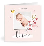 Geboortekaartjes met de naam Elin