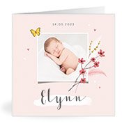 Geboortekaartjes met de naam Elynn