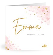Geburtskarten mit dem Vornamen Emma